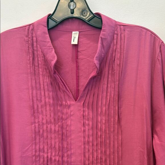 Lian Cotton? Midi Purple Lightweight Dress size Extra Large - Picture 2 of 9